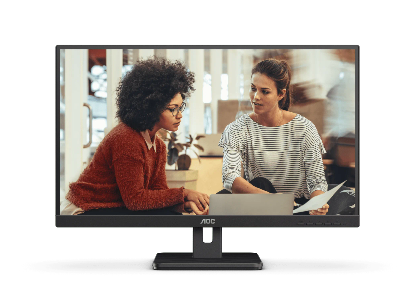 Aoc 24E3H2 Monitor 23.8 Inch Ips Fhd 1920X1080 100Hz Hdmix2 Vesa Flicker Free; Low Blue Mode Inte...