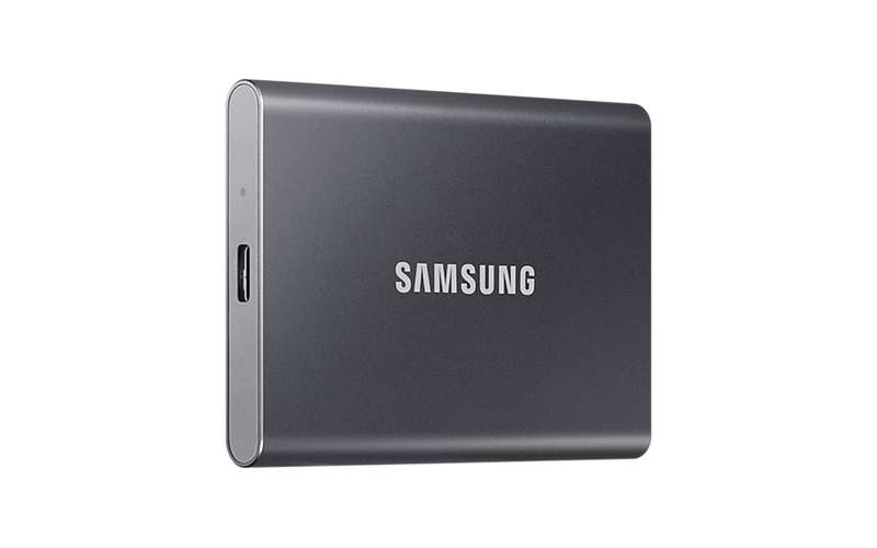 Samsung 2Tb T7 Portable Ssd - Titan Grey