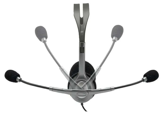 Logitech H111 Stereo headset with noise