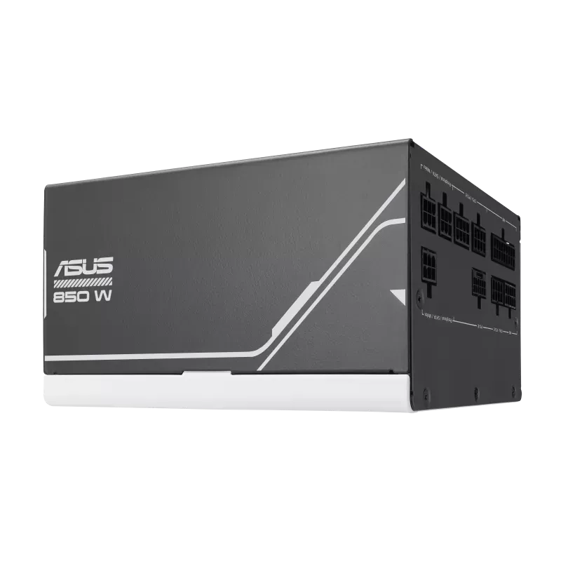 Prime 850W; Fully Modular; 80 Plus Gold; Atx 3.0; Black White Colour Flip; 8 Year Warranty.