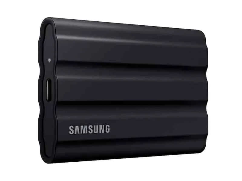 Samsung T7 Shield 1 Tb Usb 3.2 Portable Ruggedised Ssd - Siler