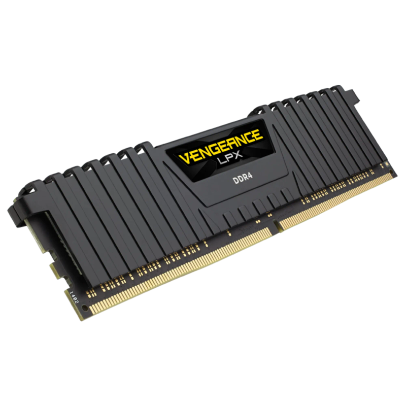 Corsair Vengeance® Lpx 8Gb (1 X 8Gb) Ddr4 Dram 3000Mhz C16 Memory Kit 16-20-20-38 1.2V Black