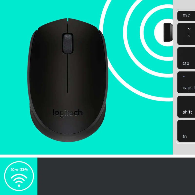 Logitech M171 Cordless Wireless Mouse
