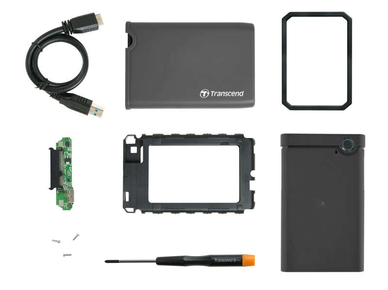Transcend Storejet 2.5' Upgrade Kit - Rugged
