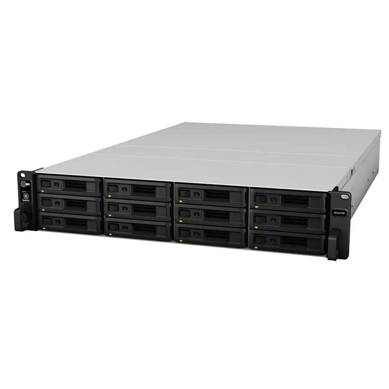 Synology Rackstation 12 Bay Expansion Unit For: Rs1619Xs+ Rs3618Xs Rs2818Rp+ Rs2418Rp+ Rs4017Xs+ ...