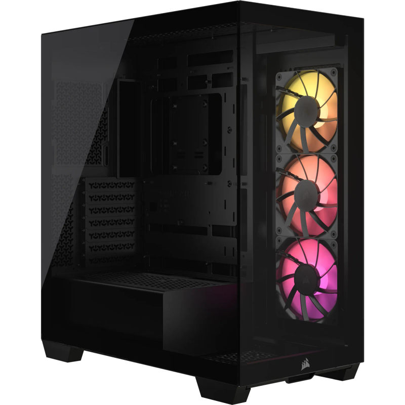 3500X ARGB Mid-Tower PC Case; Black