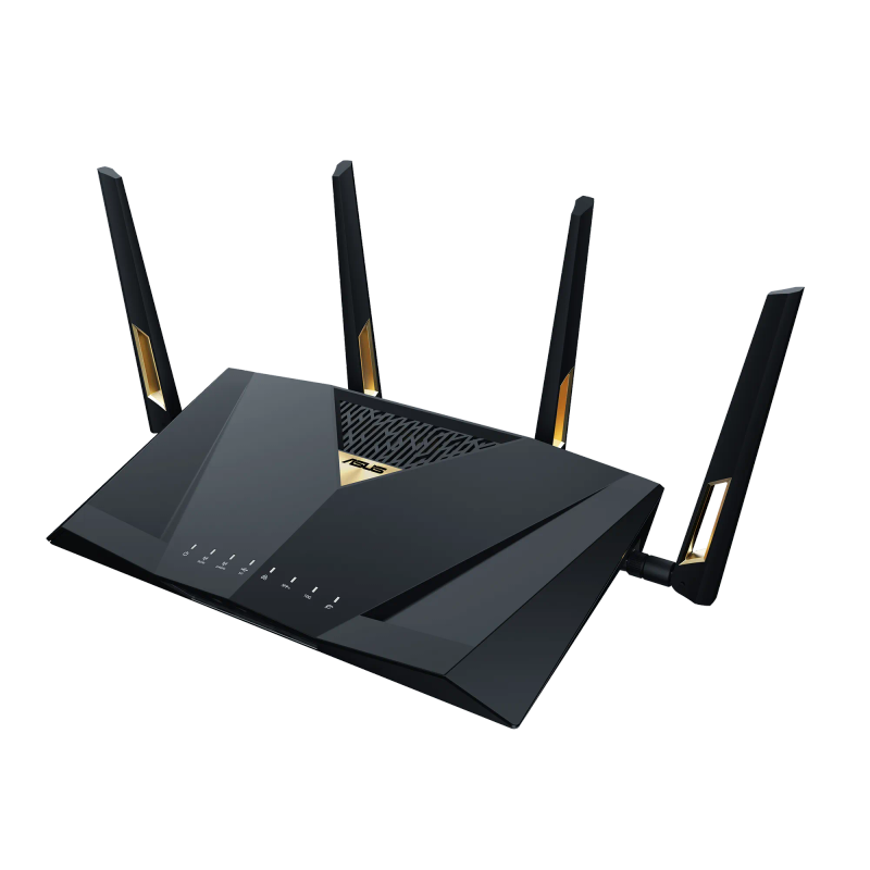 Asus Router Expert Wi-Fi 7 1376+5764 Mbps 2.4Ghz 4X4 5Ghz 4X4 2Xwan 9Xlan Aimesh Aiprotection