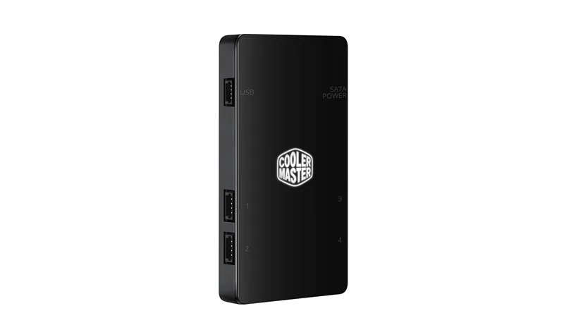 Cooler Master Rgb Led Controller Software Controlled Magnetic 4 Port (Expandable With Splitter Cable