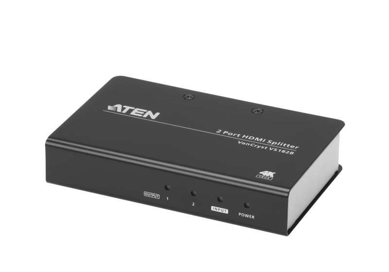 2-Port True 4K Hdmi Splitter - Aten Vs182B