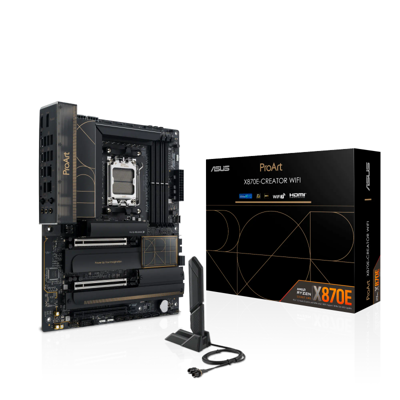 Asus Motherboard Am5 4Xdimm Max.192Gb Ddr5 2Xtype-C 1Xhdmi 2Xpcie5X16 2Xpcie4X1 5Xm.2 4Xsata Wifi...