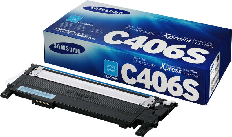 SAMSUNG CLT-C406S CYAN TONER