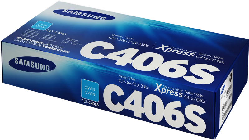 SAMSUNG CLT-C406S CYAN TONER