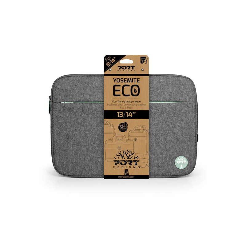 Port Yosemite Eco - Sleeve - 14 Inch - Grey