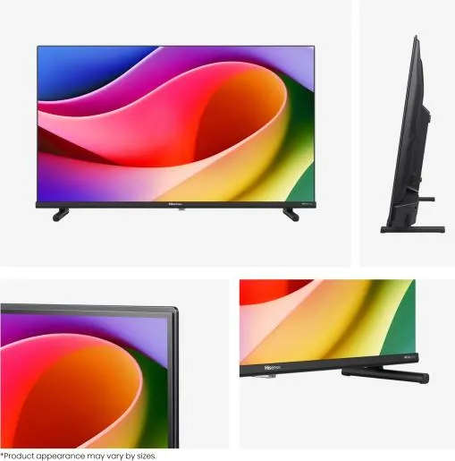 HISENSE LEDN32A5Q 60hz FHD Smart; Full HD 1920x1080; QLED & DLED; HDR 10; Game Mode; Wifi; Ethernet.