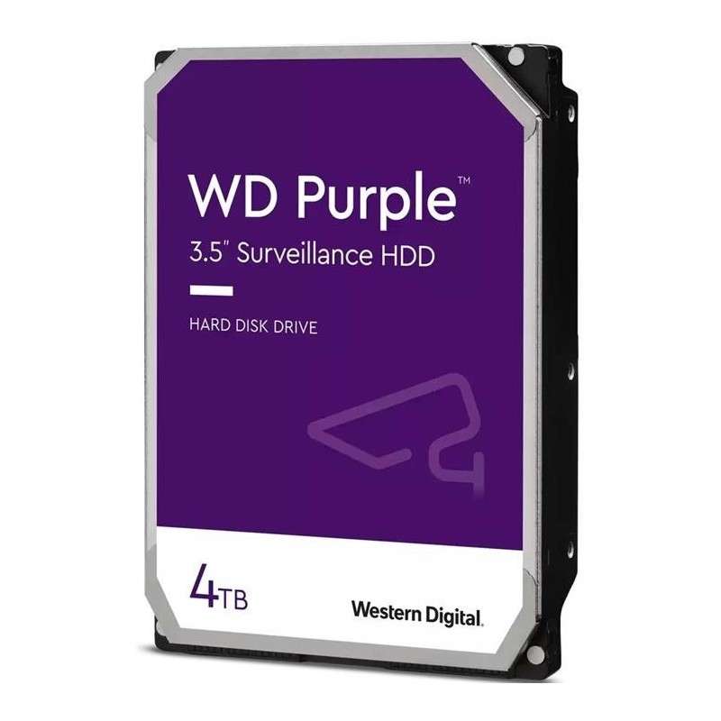 Western Digital Purple - 4.0Tb 3.5" Sata3 6.0Gbps Surveillance Hdd Intellipower Speed Manageme...