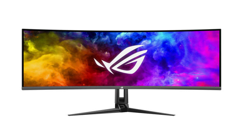 Asus Rog Swift 49 Curved Qd-Oled Gaming Monitor (Pg49Wcd) Dual Qhd 32:9 (5120X1440); 144Hz 0.0...