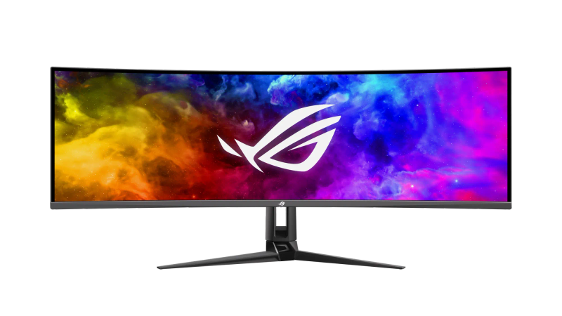 Asus Rog Swift 49 Curved Qd-Oled Gaming Monitor (Pg49Wcd) Dual Qhd 32:9 (5120X1440); 144Hz 0.0...