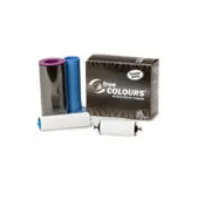 Zebra Ribbon Mono -White 1500 Images Zc100 Zc300 Emea