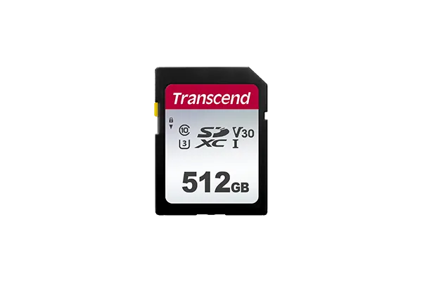 Transcend 300S 512Gb Uhs-1 Class 10 U1 U3 V30 Sdxc Card -Tld