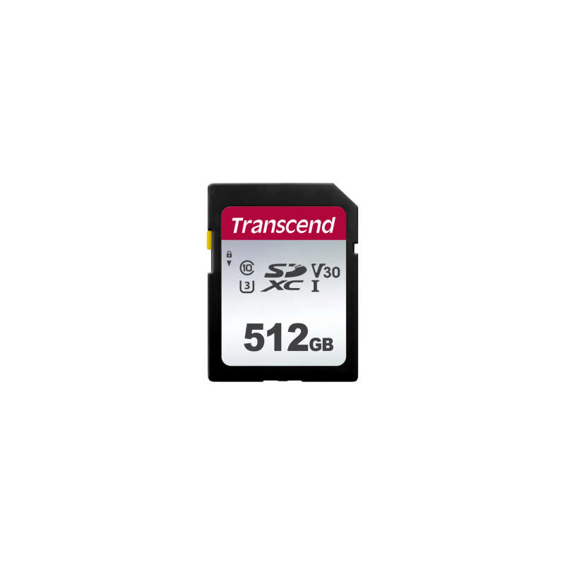 Transcend 300S 512Gb Uhs-1 Class 10 U1 U3 V30 Sdxc Card -Tld