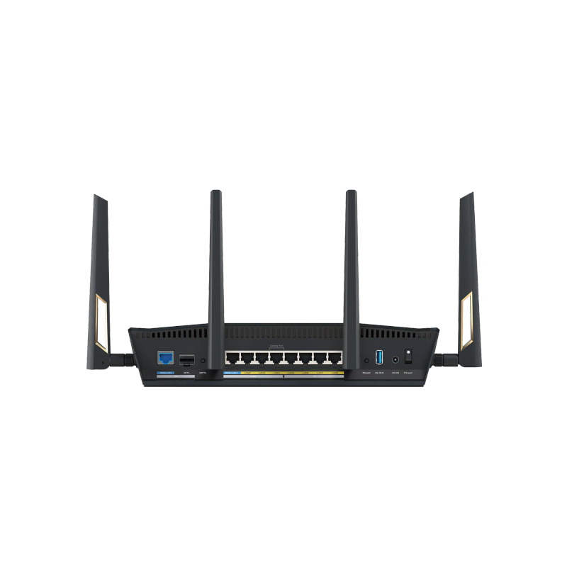 Asus Router Expert Wi-Fi 7 1376+5764 Mbps 2.4Ghz 4X4 5Ghz 4X4 2Xwan 9Xlan Aimesh Aiprotection