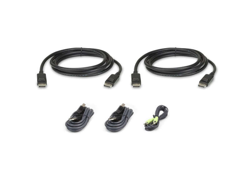 Aten 2L-7D02Udpx5 1.8M Usb Displayport Audio Cable - Efficient Connectivity