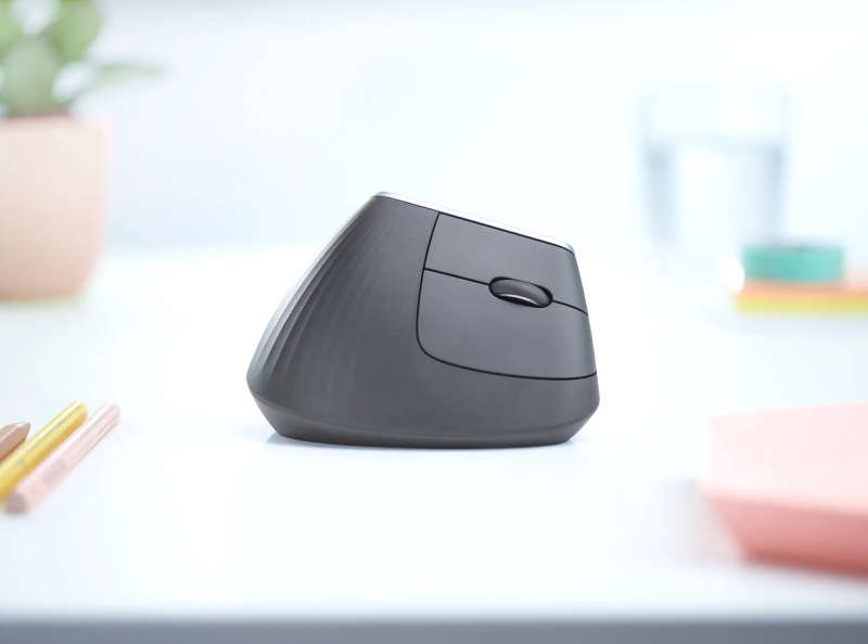 LOGITECH MX VERTICAL ADVANCED ERGONOMIC WIRELESS MOUSE GREY