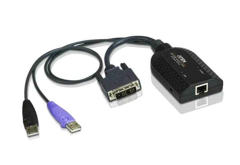 Usb Dvi-D Virtual Media Media Kvm Adapter W Cac Aten Altusen