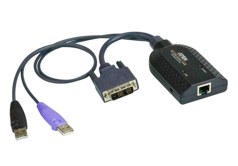Usb Dvi-D Virtual Media Media Kvm Adapter W Cac Aten Altusen