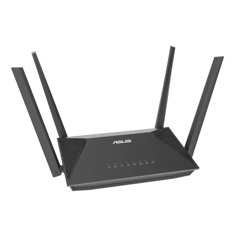 ASUS RT-AX52 (AX1800) Dual Band WiFi 6 Extendable Router; Instant Guard; Parental Control Schedul...