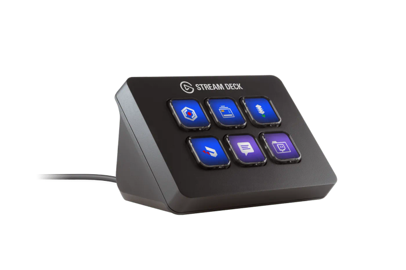 Corsair Elgato Stream Deck Mini- Live Content Creation Controller With 6 Customizable Lcd Keys Ad...
