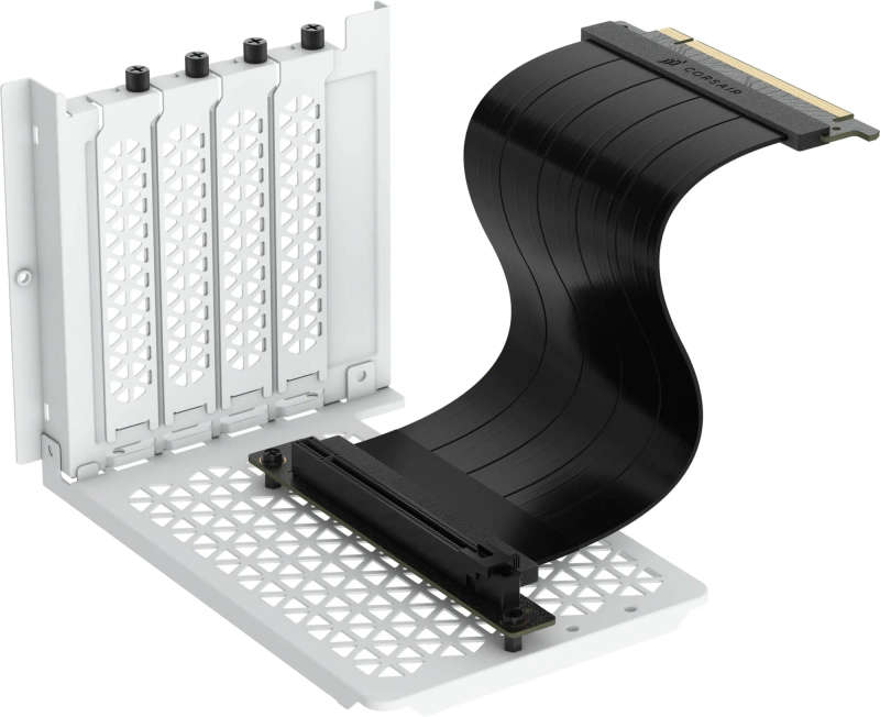 CORSAIR 6500 Series Vertical Mount Kit; White