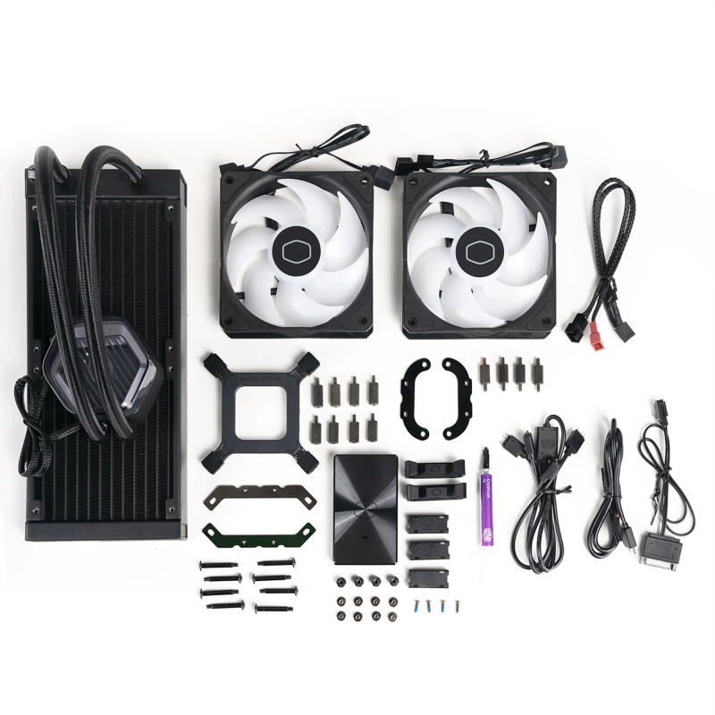 Cooler Master MasterLiquid 240 Atmos ARGB White