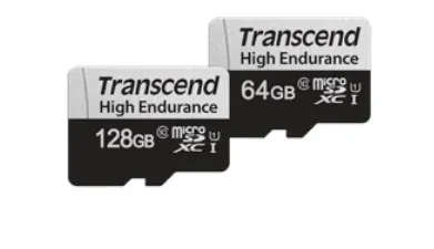 Transcend 350V 64Gb High Endurance Micro Sd Uhs-I U1 Class10 - Read 100 Mb S - Write 45Mb S - Wit...