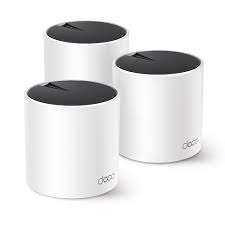 The Deco X55 AX3000 Whole Home Mesh Wi-Fi 6 System is designed to deliver superior fast and relia...