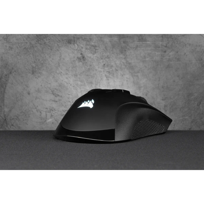 Corsair Ironclaw Rgb Wireless Rechargeable Gaming Mouse With Slispstream Wireless Technology Blac...