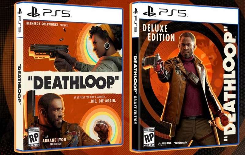 Playstation 5 Game - Deathloop, Retail Box, No Warranty On Software