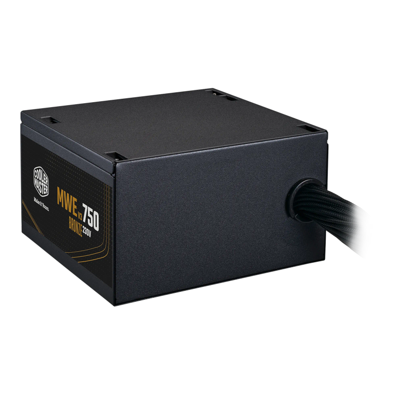 Cooler Master MWE 750 Bronze V2 offers 80 PLUS Bronze certification; guaranteeing an average effi...