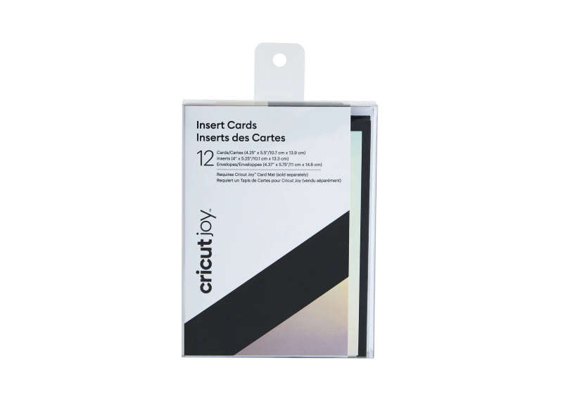Cricut Joy Insert Cards 12-Pack (Black Holo)