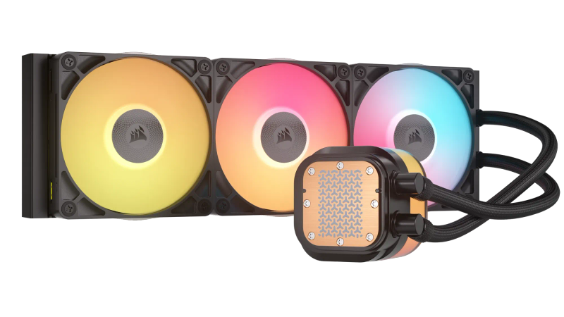 CORSAIR iCUE LINK TITAN 240 RX LCD AIO; 240mm Radiator; Liquid CPU Cooler