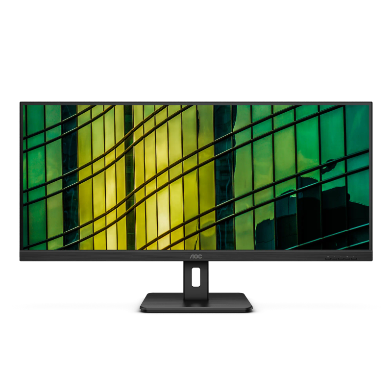 Aoc-U34E2M Monitor 34 Inch Wqhd 3440X1440 100Hz 1Ms Dp Vesa Flicker Free Low Blue Mode Adaptivesy...
