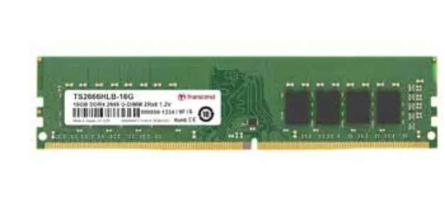 Transcend 8Gb Ddr4 3200 Desktop U-Dimm 1Rx8 1Gx8 Cl22 1.2V