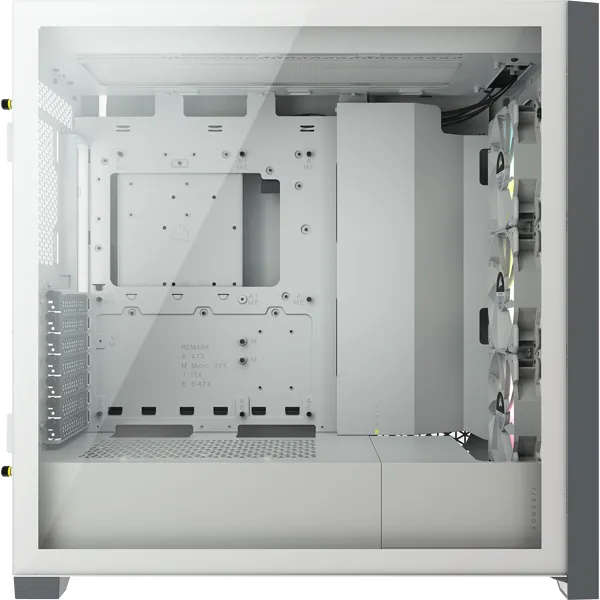 Corsair Icue 5000X Rgb Tempered Glass Mid-Tower White
