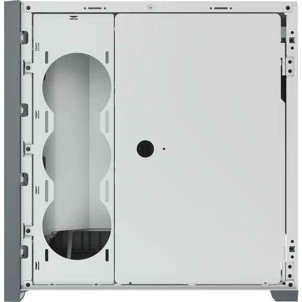 Corsair Icue 5000X Rgb Tempered Glass Mid-Tower White