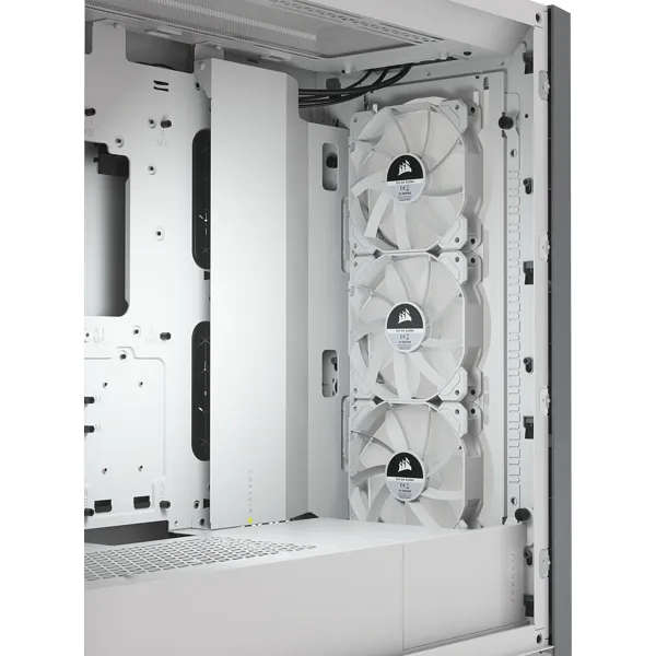Corsair Icue 5000X Rgb Tempered Glass Mid-Tower White