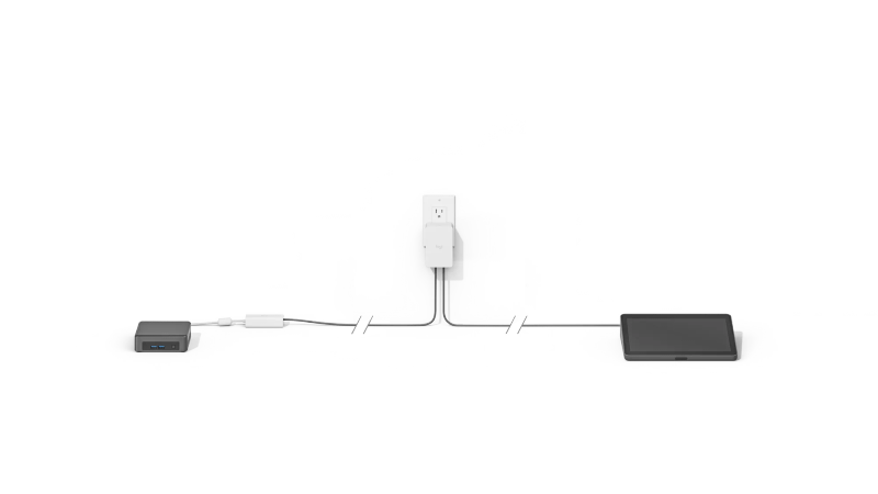 Logitech - Cat5E Kit For The Logitech Tap