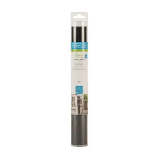 2007711 - Cricut Premium Vinyl Permanent 30X120Cm (Black) .