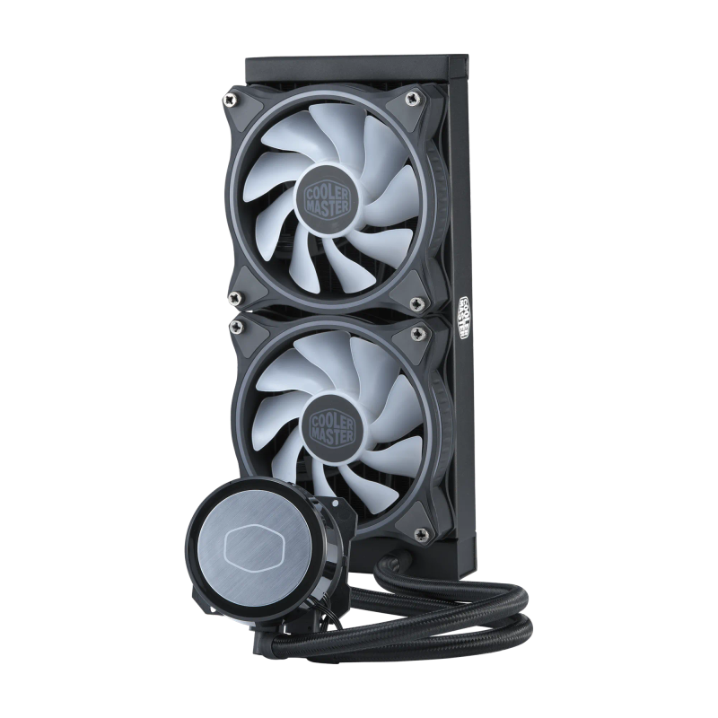 Cooler Master Masterliquid Ml240 Illusionargb Liquid Cooler 240Mm Radiator 2 X 120Mm Argb Illusio...