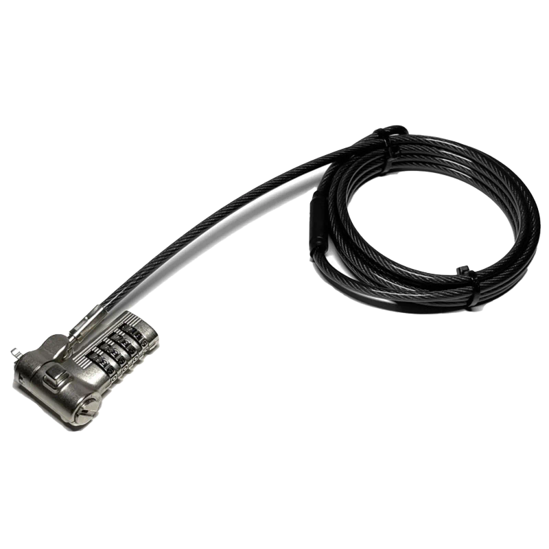 SECURITY CABLE UNIVERSAL SWITCHABLE LOCK COMBINATION