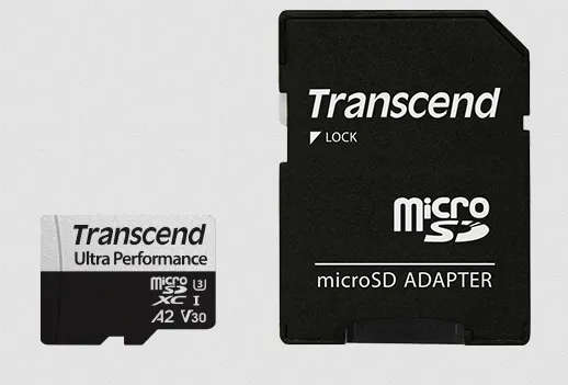 Transcend Ranscend 340S 64Gb Ultra Perfromance Micro Sd Uhs-I U3 V30 A2 Class10 - Read 160 Mb S -...